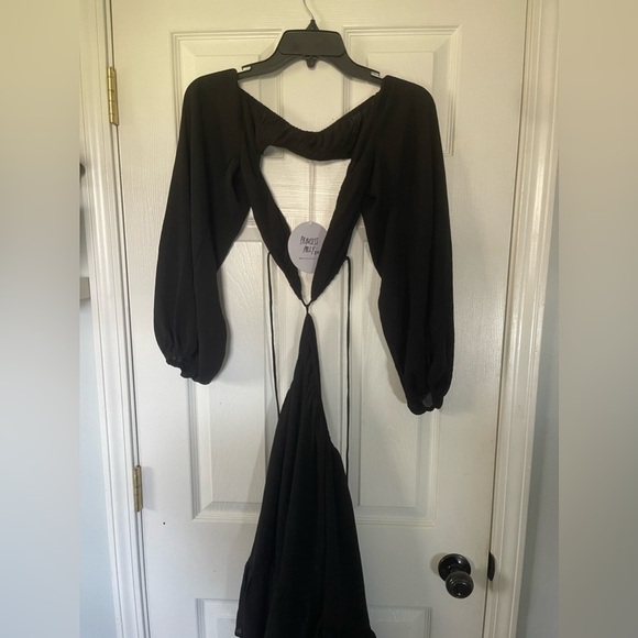 NATASHA MINI DRESS BLACK - Picture 4 of 7